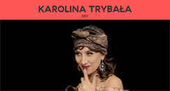 Desktop Screenshot of karolina-trybala.com